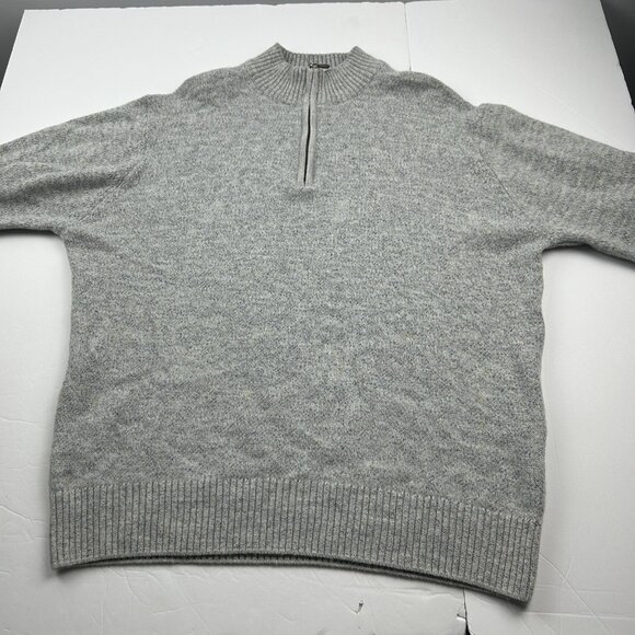 Peter Millar Sweater Mens Sz Xl 1/4 Pullover Merino Wool Cashmere Blend - Picture 5 of 16